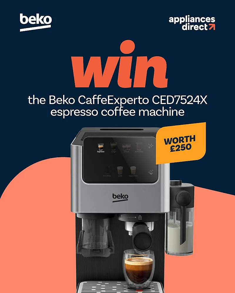 Win a Beko CaffExperto CED7524X Espresso Coffee Machine