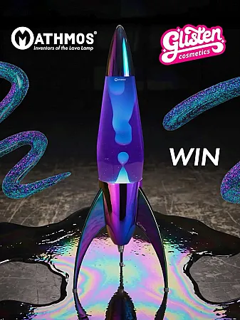 Prize image for Win Glisten Cosmetics Products and a Lava Lamp