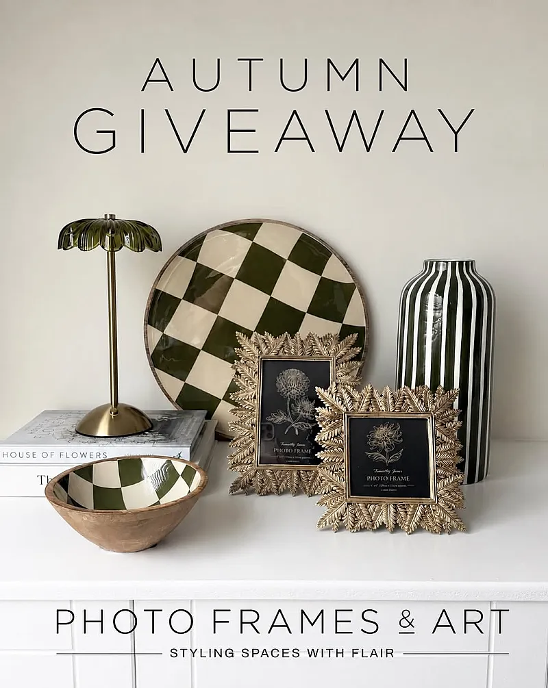 Win the featured products from our Autumn collection