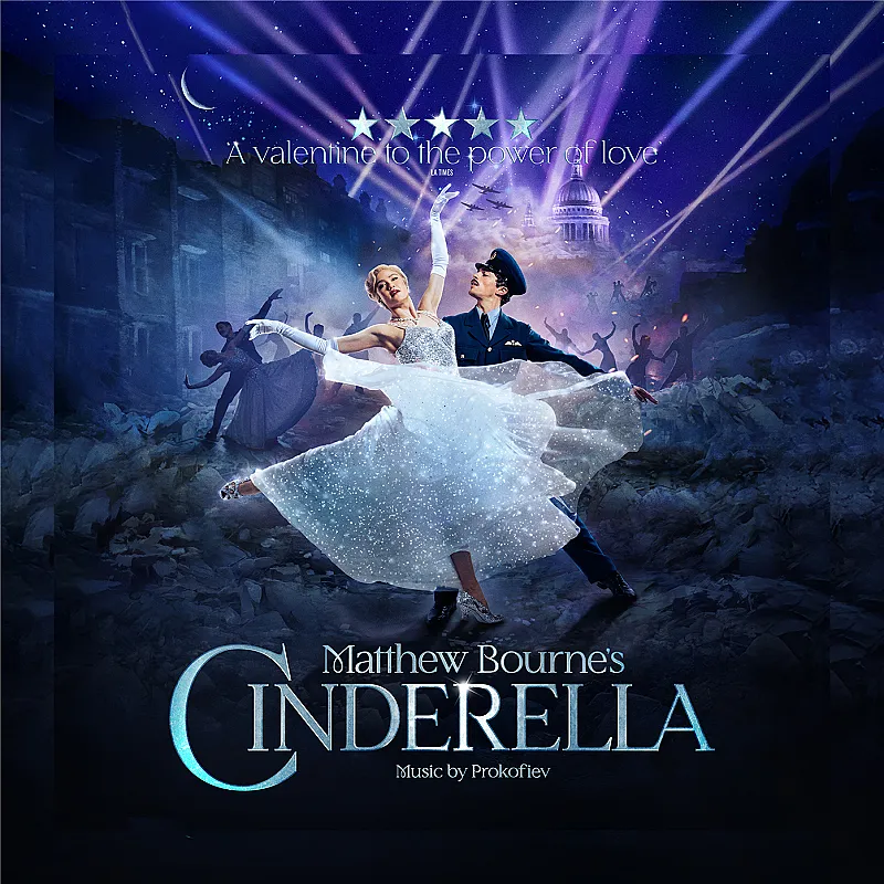 Win tickets to Matthew Bourne's Cinderella in London plus an overnight hotel stay
