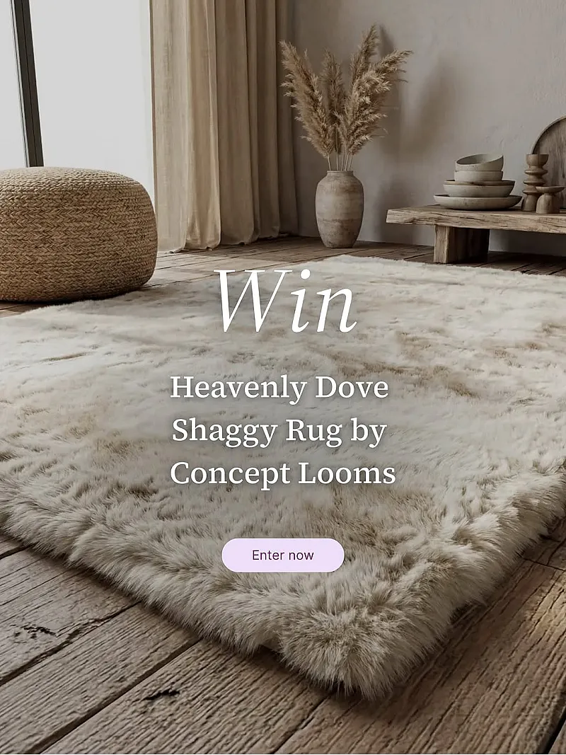 Win Heavenly Dove Rug by Concept Looms