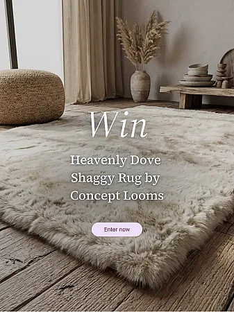 Prize image for Win Heavenly Dove Rug by Concept Looms