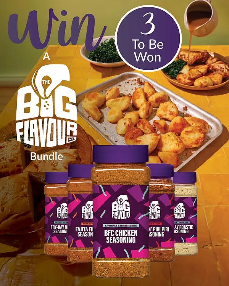 Win 1 of 3 The Big Flavour Co bundles!