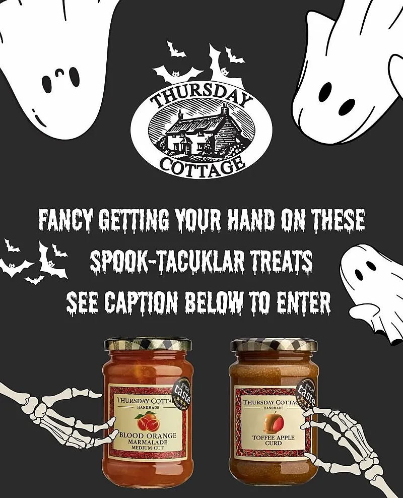 Win Toffee Apple Curd and Blood Orange Marmalade