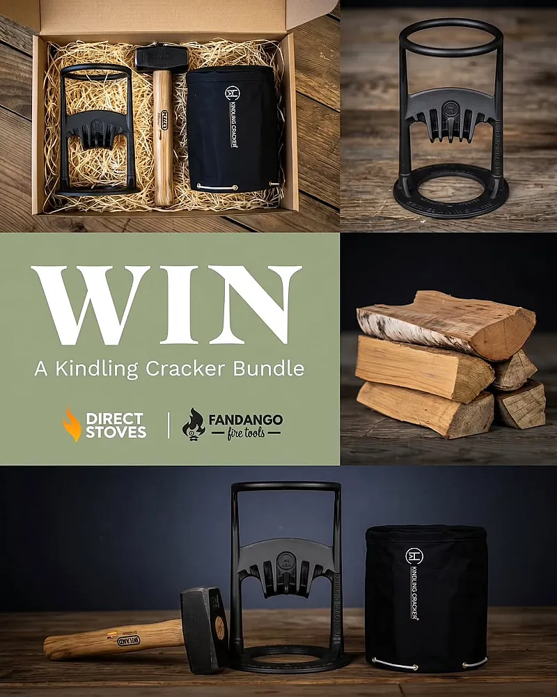 Win a Kindling Cracker Original Firewood Log Splitter worth up to £119