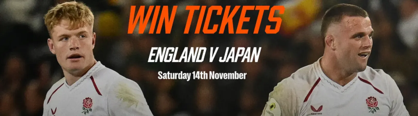 Prize image for Win tickets to watch England v Japan in the Nations Championship