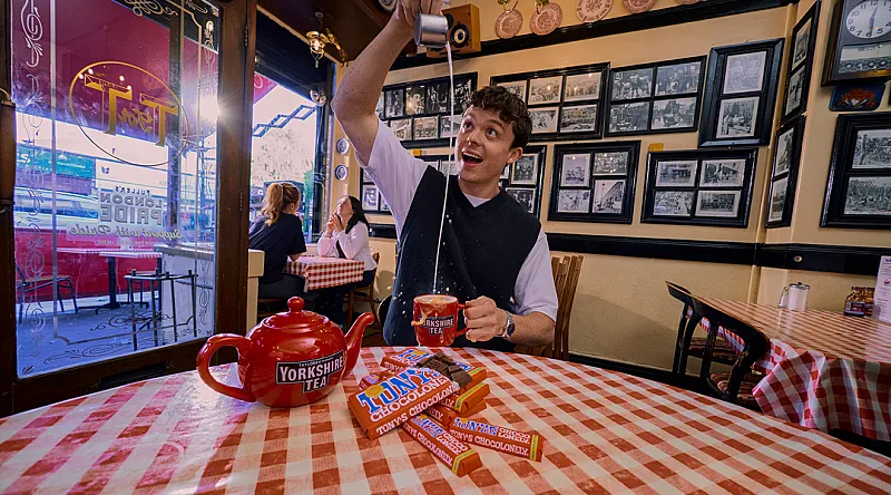 Win 52 Tony's Chocolate Bars and Yorkshire Tea Bundle