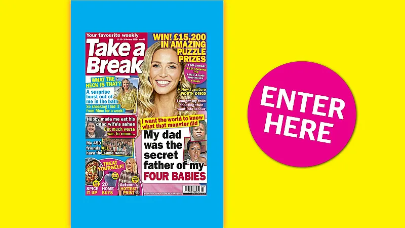 Win Cash Prizes - Take a Break Issue 42