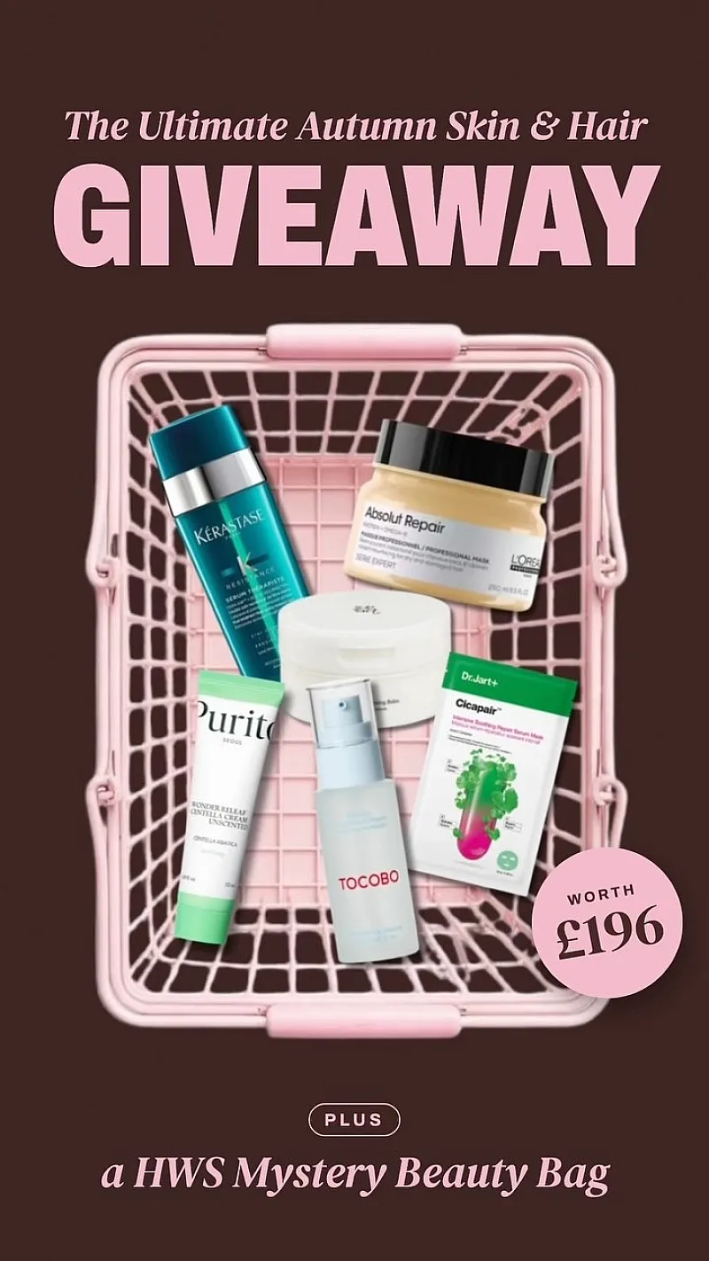 Win a beauty bundle worth £196 from HWS Beauty