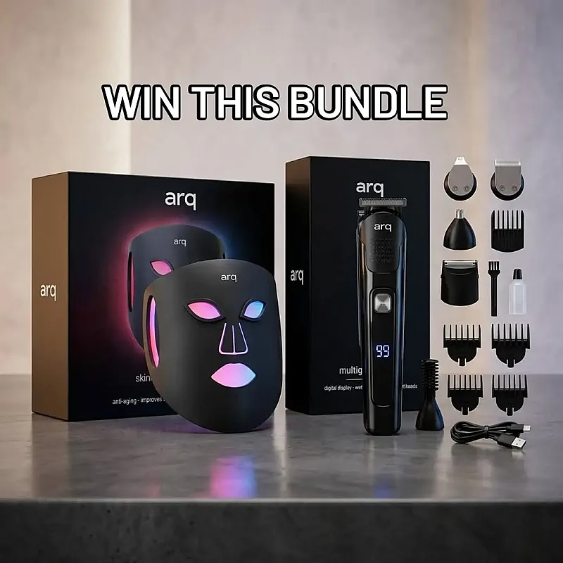 Win a LED Face Mask and Multi Groomer Bundle