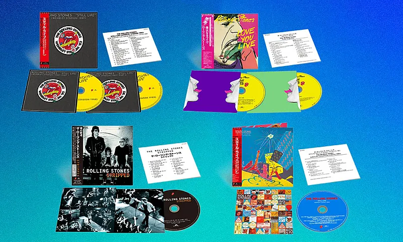 Win a bundle of Rolling Stones LIVE CDs