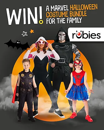 Prize image for Win a Marvel Halloween Costume Bundle for the Family!