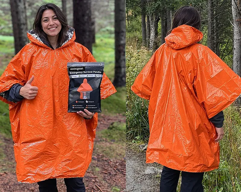 Win a aZengear Emergency Survival Ponchos Pack