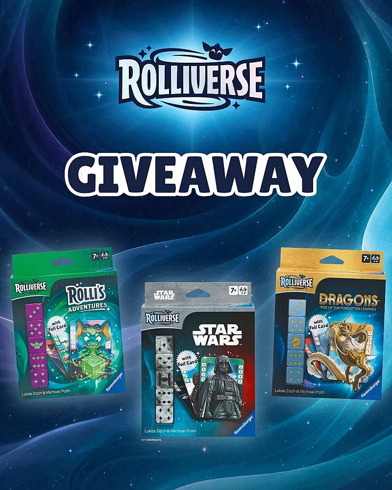 Win a Ravensburger Rolliverse game bundle