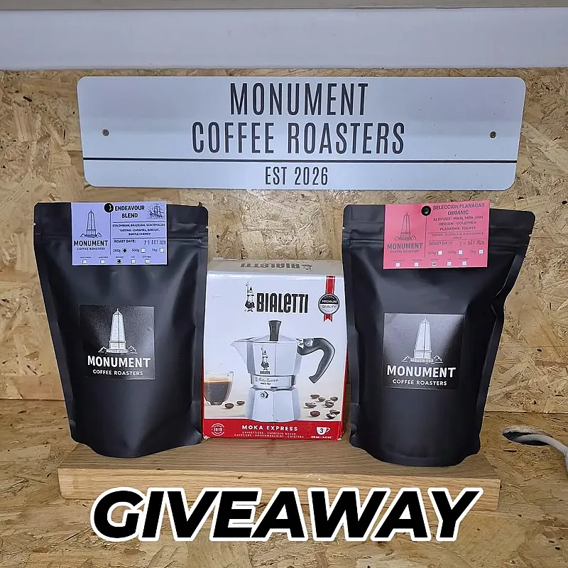 Win a Bialetti 3 Cup Moka Pot & 200g of Coffee