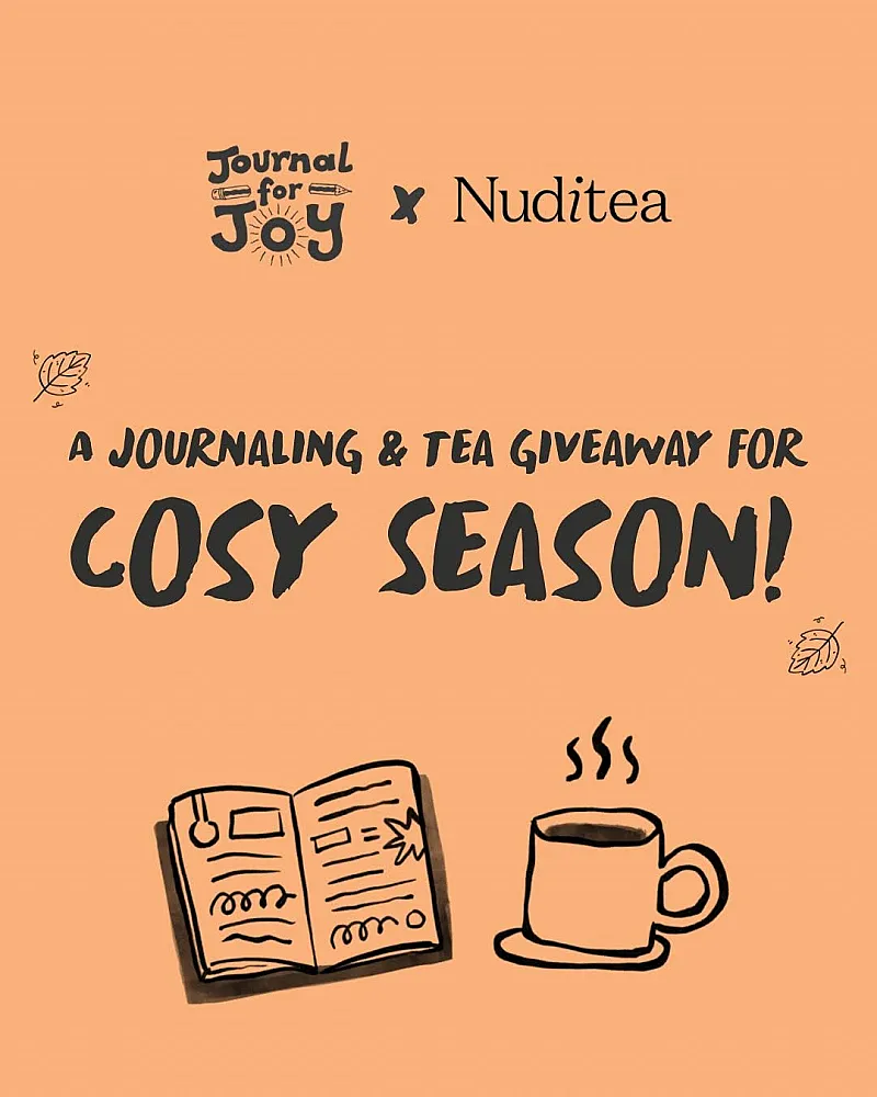 Win a 3-Month Journaling Membership + Nuditea Bundle