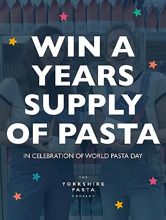 Prize image for Win a Year's Supply of Yorkshire Pasta