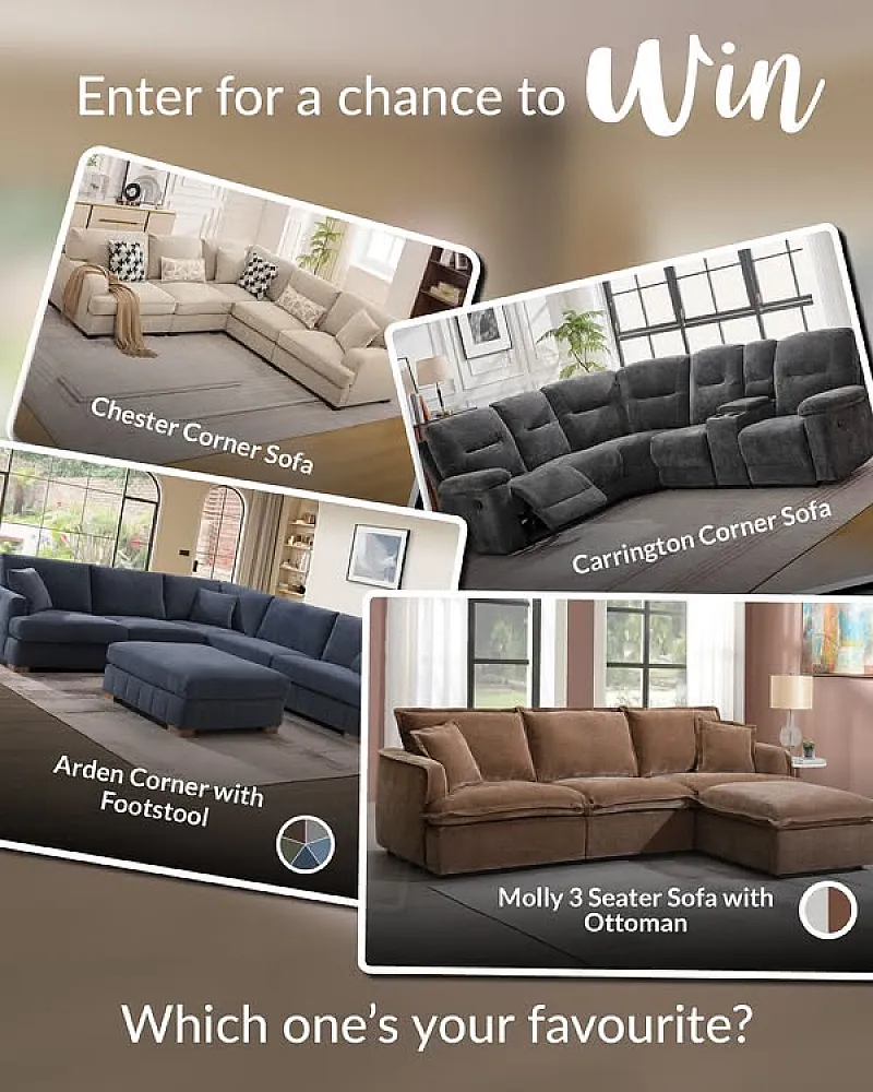 Win a Sofa!