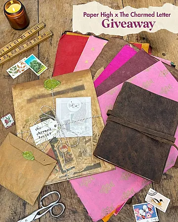 Win a Paper High x The Charmed Letter autumn-inspired junk journaling bundle