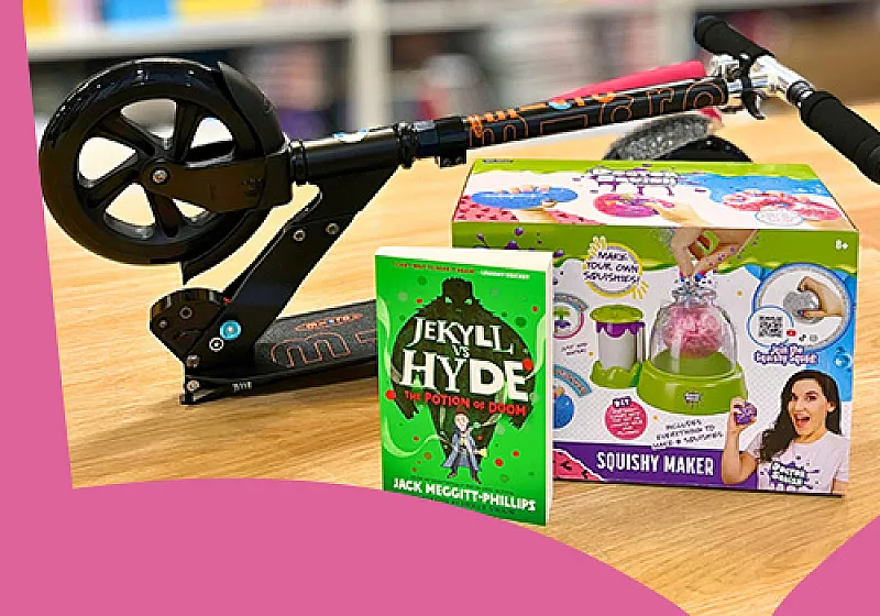Win a Signed Copy of Jekyll vs Hyde: The Potion of Doom, Scooter & Squishy Maker