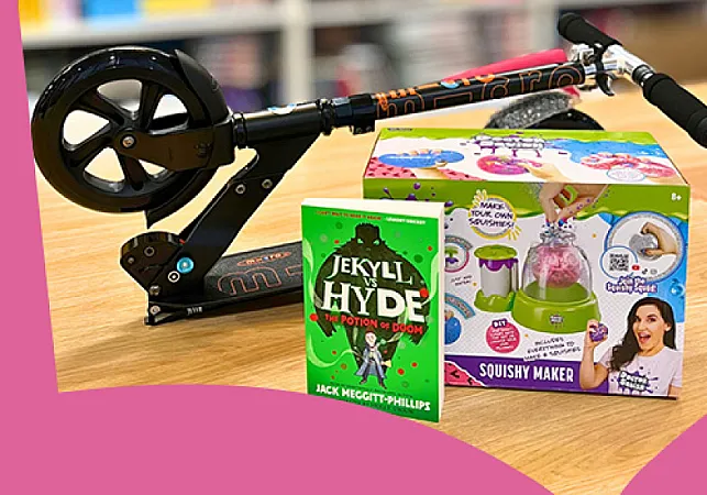 Win a Signed Copy of Jekyll vs Hyde: The Potion of Doom, Scooter & Squishy Maker