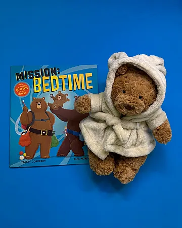 Win a copy of Mission: Bedtime, by Tracey Cordero & A Jellycat