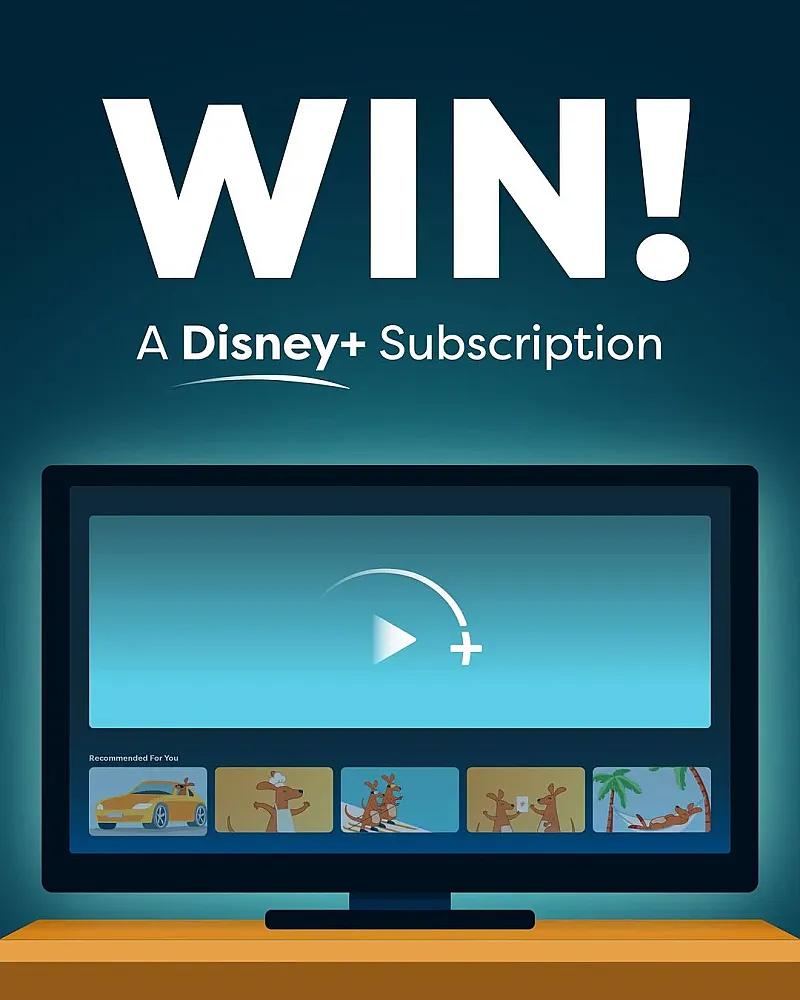 Win a 1-year Disney+ membership!