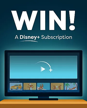 Win a 1-year Disney+ membership!