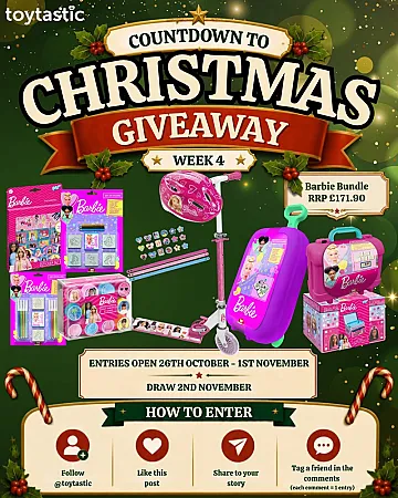 Prize image for Win a Barbie Bundle with Scooter and Arts & Crafts