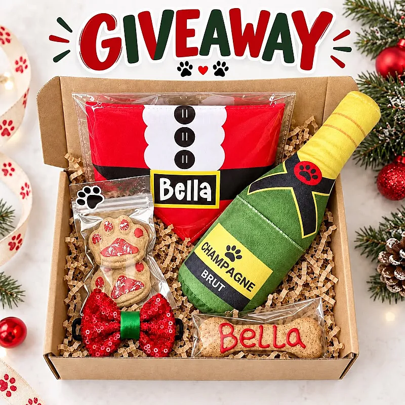 Win Personalised Mr Bobbettes Christmas Gift Box