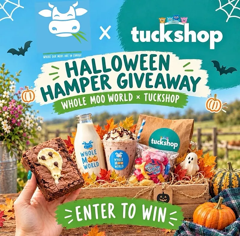 Win Halloween hamper with sweet treats, merch, milk and milkshakes