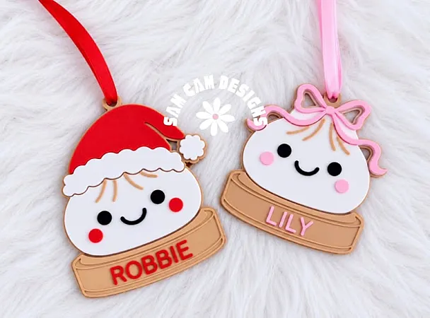 Prize image for Win Two Personalised Christmas Dumplings