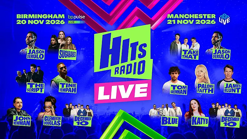 Prize image for Win tickets to Hits Radio Live Birmingham 2026