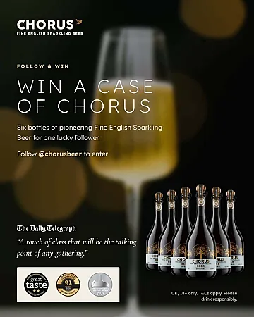 Prize image for Win 6 x 75cl bottles of Chorus Pioneering Fine English Sparkling Beer