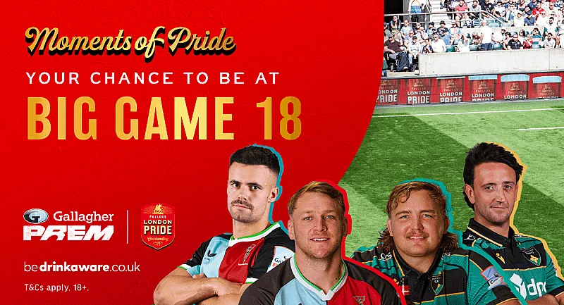 Win tickets to see Quins at Big Game 18 with London Pride