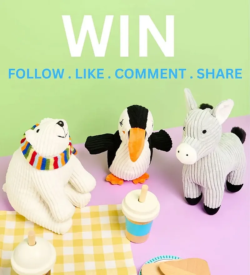 Win a cute corduroy toy
