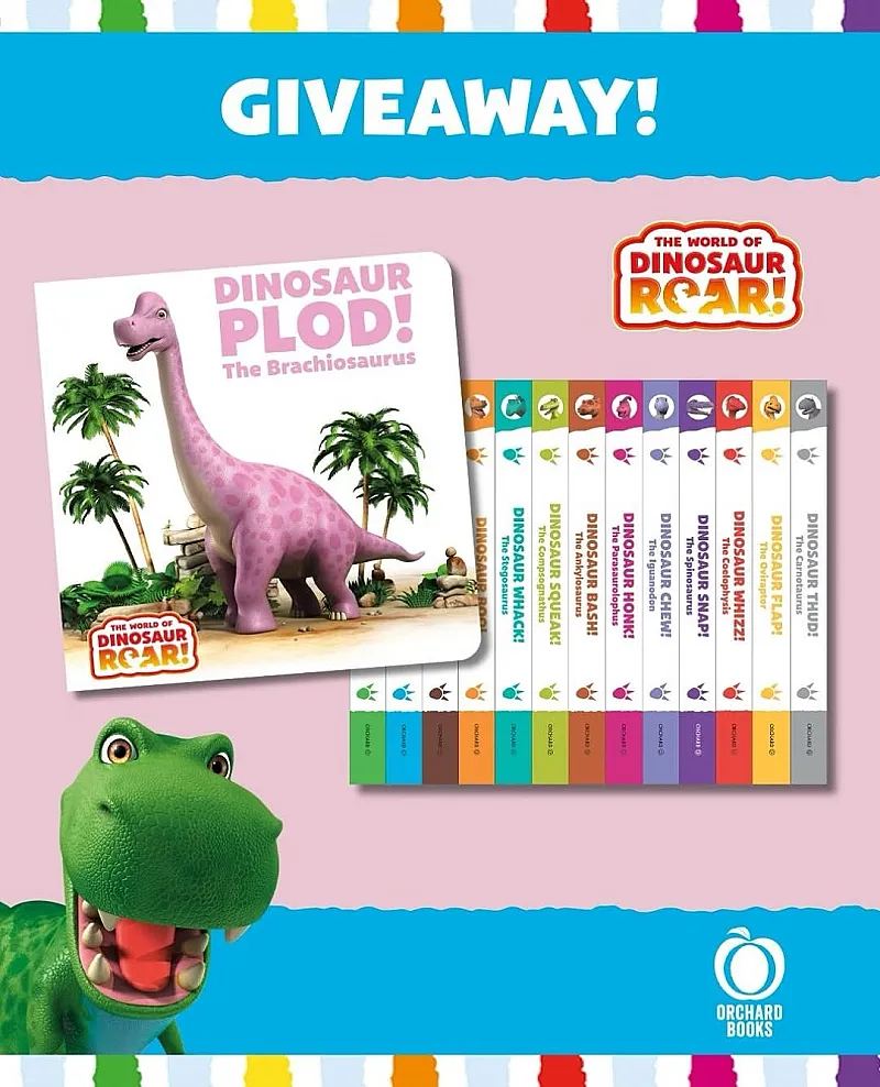 Win Complete 14-book World of Dinosaur Roar collection