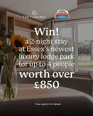 Prize image for Win a Two-night Tideaway Lodge Stay and Clacton Pier Big Day Out Bands