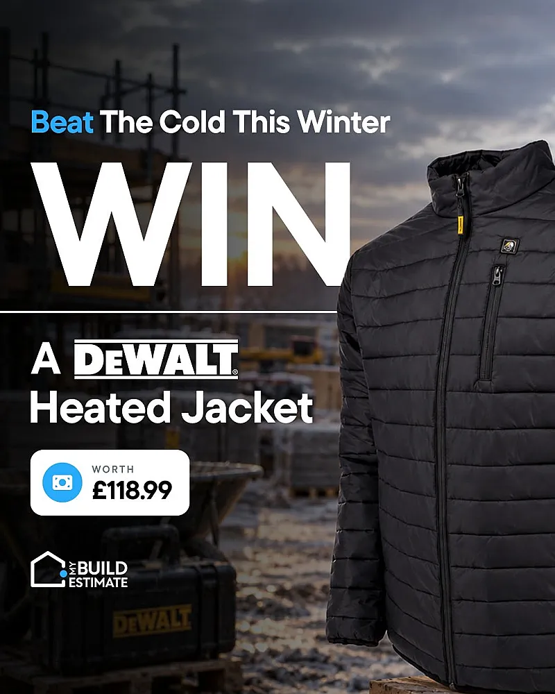 Win a DeWalt Heated Jacket worth £118.99