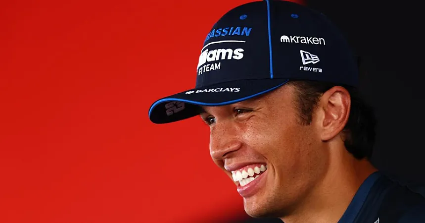 Prize image for Win a virtual meet & greet with Alex Albon