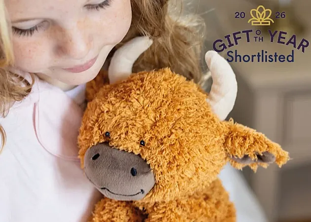 Win 1 of 3 Highland Cow Beddy Buddies
