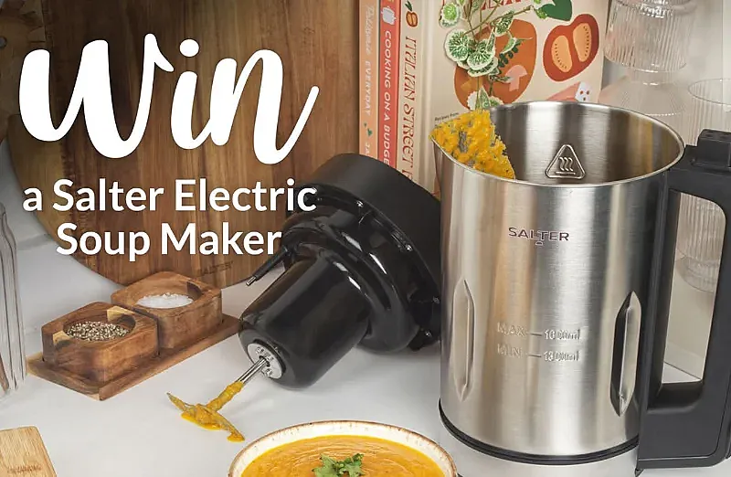 Win a Salter Electric Soup Maker!