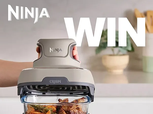Prize image for 12am Win 1 of 2 Ninja Crispi Family Sets from Egg Recipes