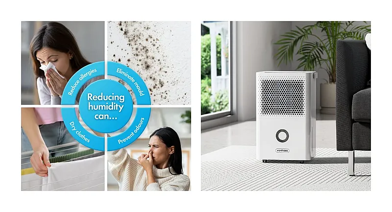 Win a Vonhaus Dehumidifier