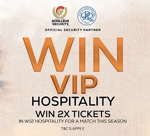 Prize image for Win 2 tickets to QPR's exclusive W12 Restaurant