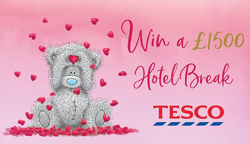 Win a £1500 hotel getaway for Valentine's Day
