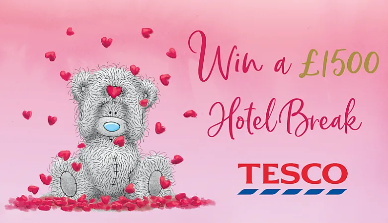 Prize image for Win a £1500 hotel getaway for Valentine's Day