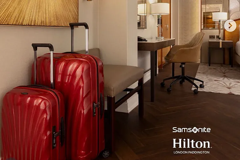 Win a 2 night stay and pair of Samsonite suitcases