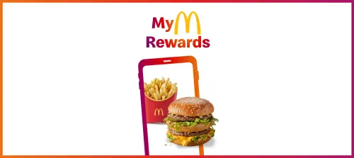 1000 free bonus points on your first order at McDonalds