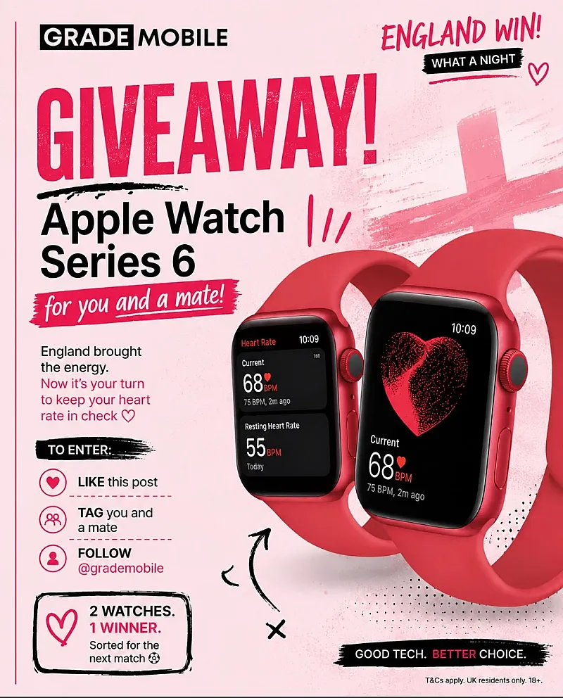 Win 2 Apple Watch Series 6s